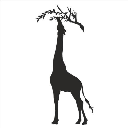 ZÜRAFA FOLYO STİCKER 60cm Uzunluk