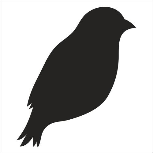 KUŞ FOLYO STİCKER 40cm Uzunluk