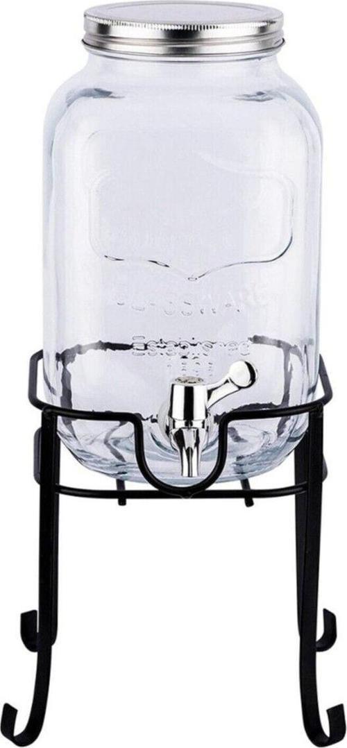 Ms Morry Perotti Cam Sebil, Damacana, Şerbetlik 4 Lt Kare Şerbetlik