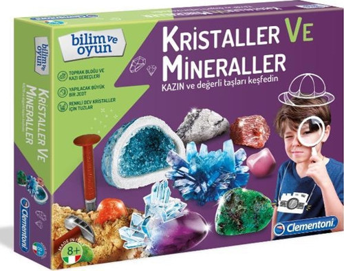 Kristaller ve Mineraller 64964 Bilim ve Oyun
