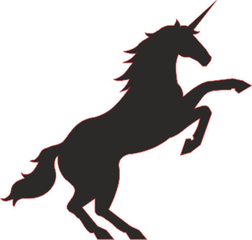 UNICORN FOLYO STİCKER 30cm Uzunluk