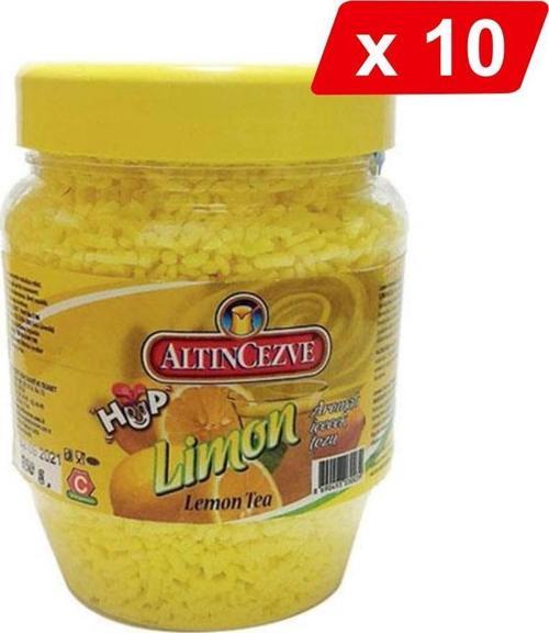 Granül Limon Aromalı İçecek Tozu 300 Gr - 10LU PAKET
