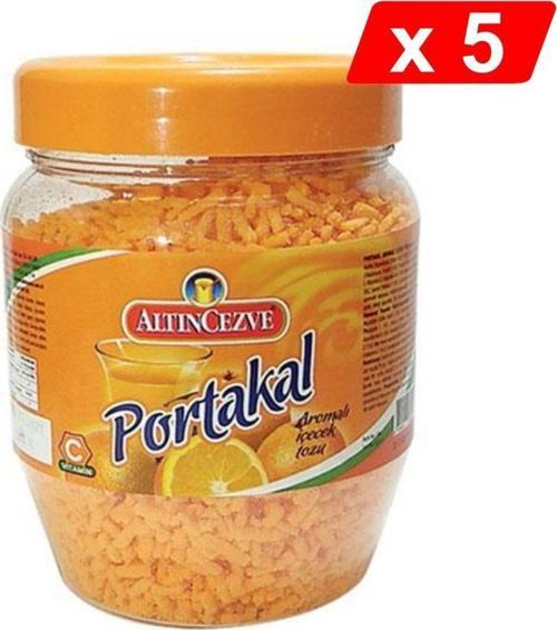Granül Portakal Aromalı İçecek Tozu 300 Gr - 5Lİ PAKET