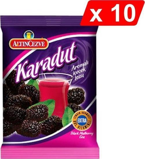 Karadut Aromalı İçecek Tozu 250 Gr - 10LU PAKET