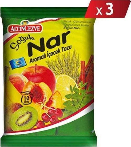 Nar Aromalı İçecek Tozu - Soğuk 450 G - 3LÜ PAKET