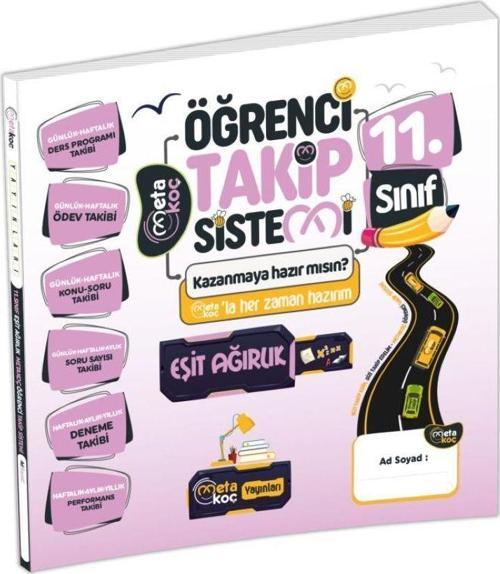 2025 11.Sınıf Eşit Ağırlık-TM Öğrenci Takip Sistemi (40 Haftalık, Detaylı, Konu Soru Video Takip)
