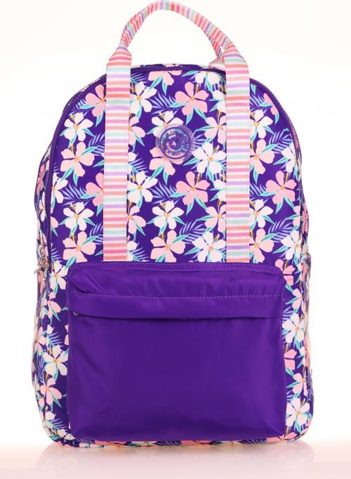 Double Stripe Sırt Çantası Mor K1763