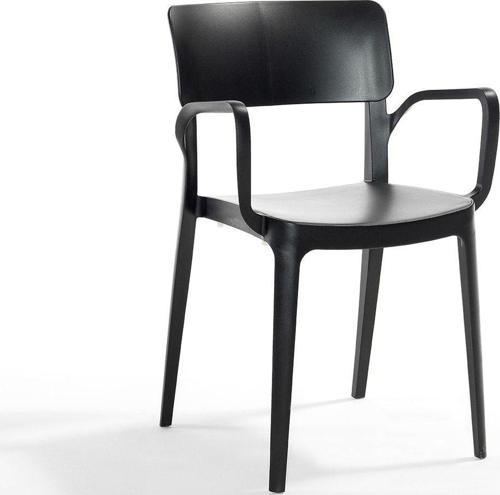 Panora 4Lü Koltuk Sandalye Seti Siyah