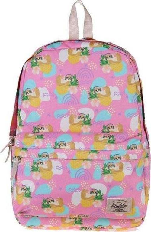 Nature Okul Çantası Pink Slotsh K1327