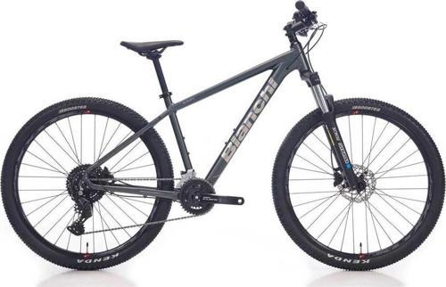 BIANCHI MAGMA 27S CUES ERKEK DAĞ BİSİKLETİ 480H HD 27.5 JANT 18 VİTES  DARK GREY SİLVER GLOSS