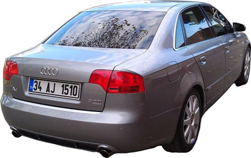 Audi A4 B7 Arka Difüzör Fiber Boyasız 2005-2008