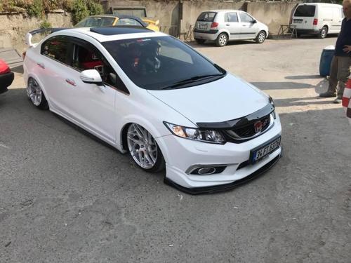 Honda Civic Fb7 Mugen RR Dodik Seti 8 Parça Fiber Boyasız 2012-