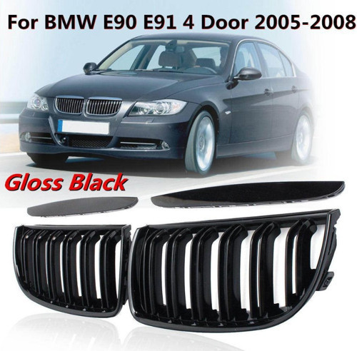 Bmw E90 Böbrek M3 Piano Black 2006-2009