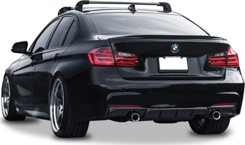 Bmw F30 Arka Difüzör M Performance 335 Plastik