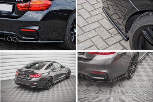 Bmw F32 M4 Arka Tampon Flapı Parlak Siyah