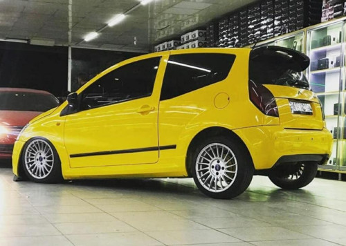 Citroen C2 Marşpiyel Seti Fiber Boyasız