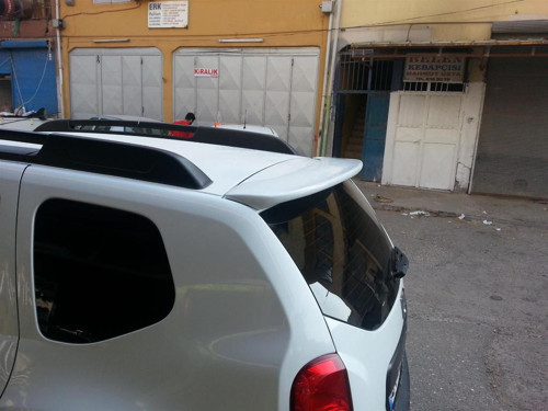 Dacia Duster Bagaj Üstü Spoiler Fiber Boyasız 2009-2017