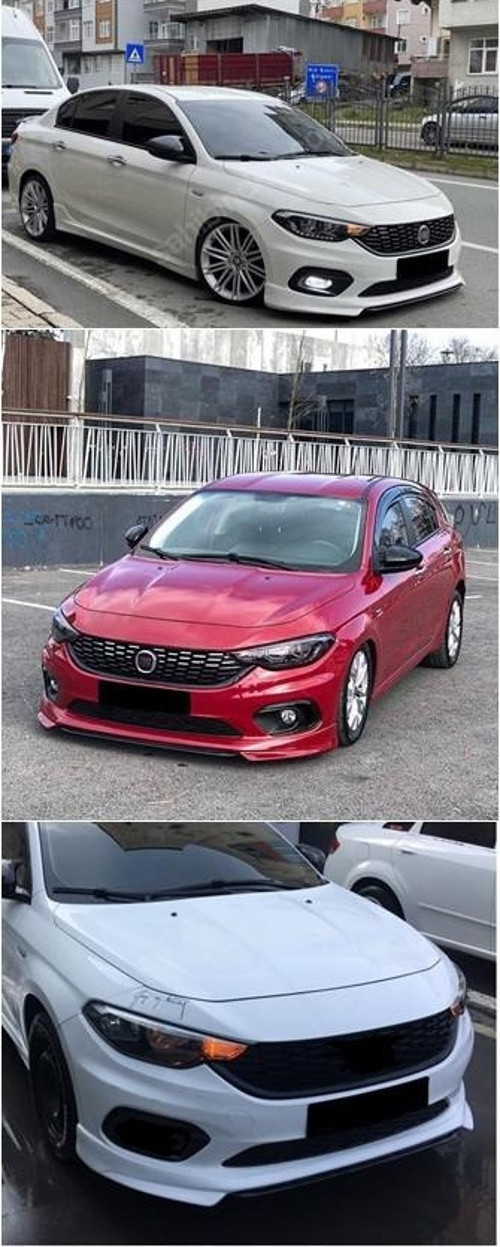 Fiat Egea Ön Tampon Eki Abt Plastik Boyasız 2016-
