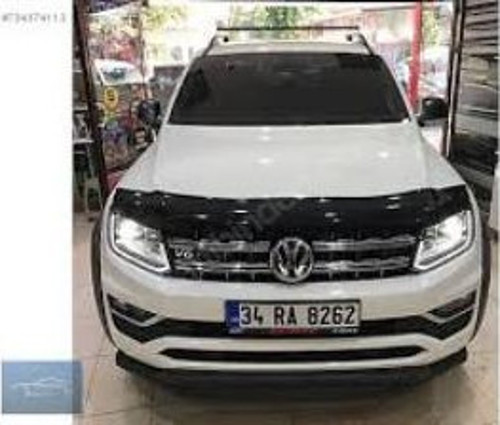 Vw Amarok Kaput Koruyucu Piano Black 2010-