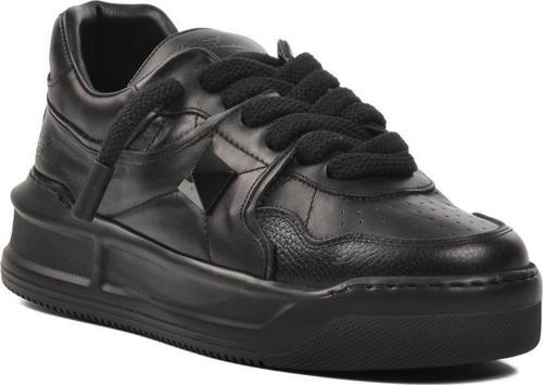 Premium 1306 Siyah Cilt Erkek Sneaker