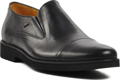 Dr. Flexer 021403 Siyah Hakiki Deri Bağcıksız Erkek Comfort Günlük Ayakkabı