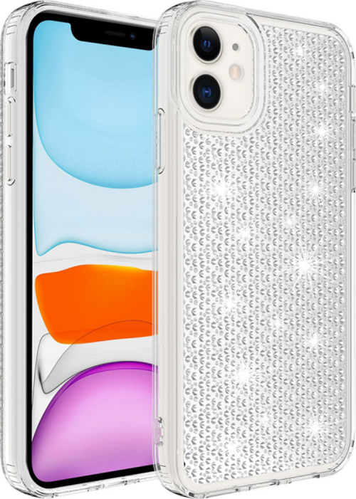 İphone 12 Snow Si̇li̇kon Kapak Şeffaf