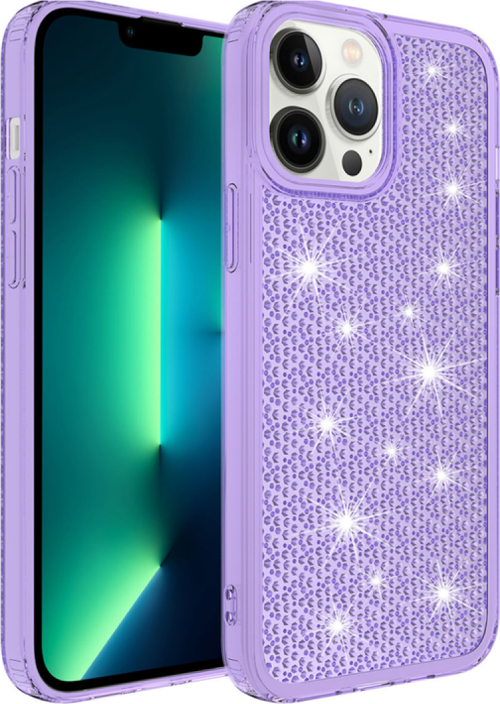 İphone 13 Pro Snow Si̇li̇kon Kapak Mor