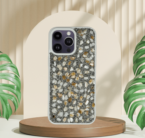 İphone 14 Pro Max Mercan Case Beyaz
