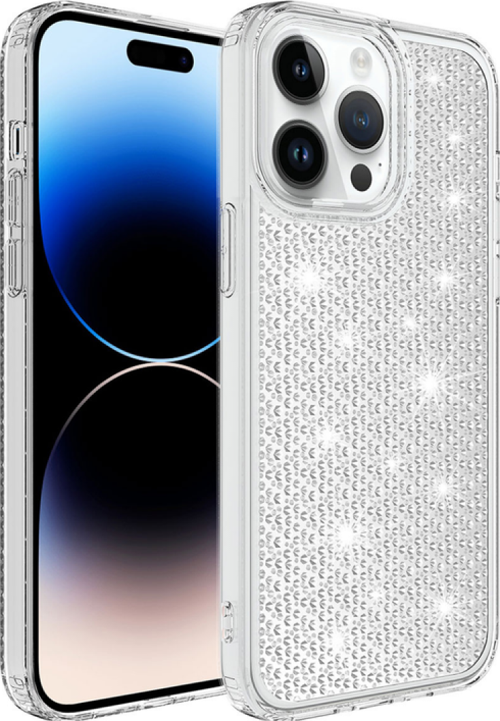 İphone 14 Pro Snow Si̇li̇kon Kapak Şeffaf