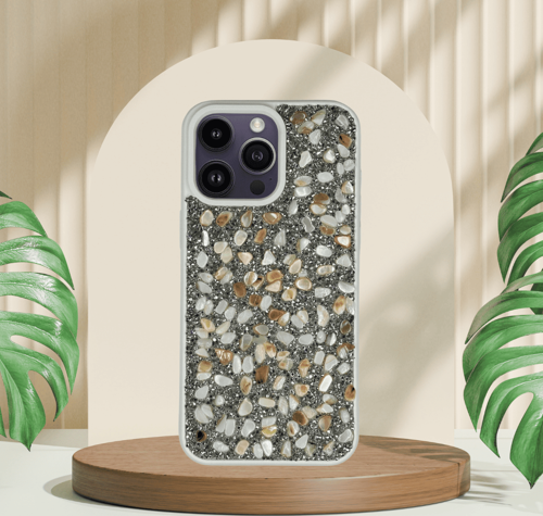İphone 14 Pro Mercan Case Beyaz