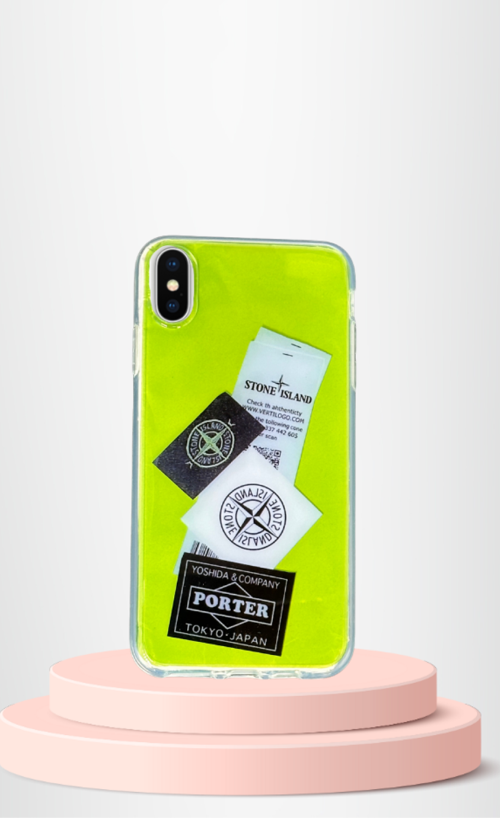 İphone Xs Max Baskili Renkli̇ Transparan Kilif Ti̇er Cover Yeşi̇l