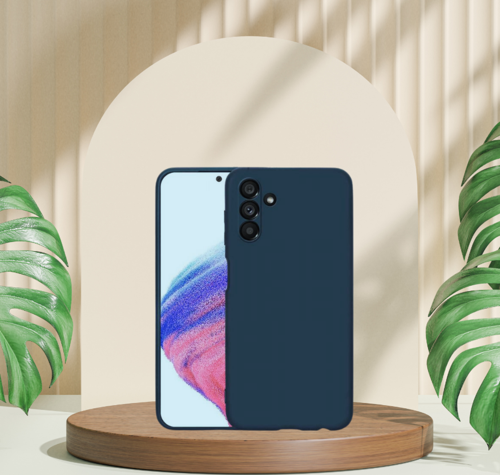 Samsung A34 Rubber Si̇li̇kon Kilif Si̇yah