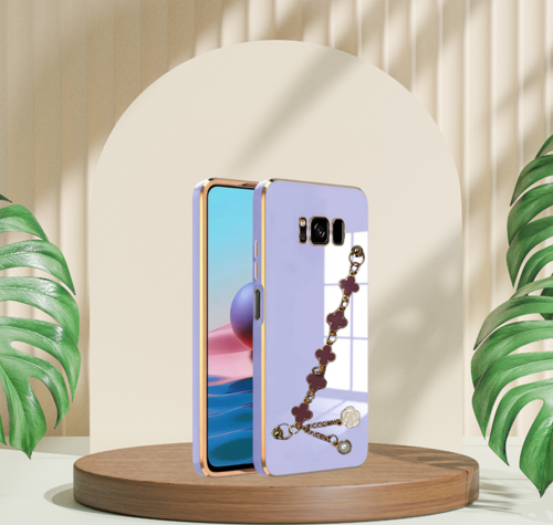 Samsung S8 Plus Elçek Şanzeli̇ze Kilif Li̇la