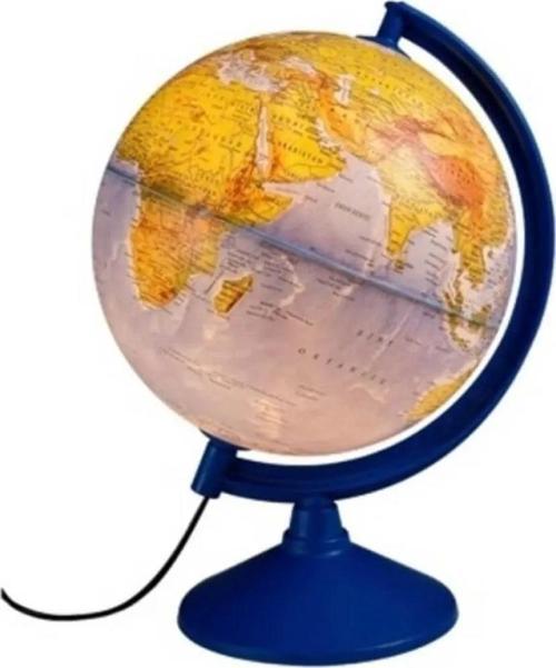 Küre Fiziki-Siyasi Işıklı 20 CM Işıklı Fiziki - Siyasi Küre