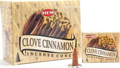 Clove Cinnamon Aromalı Konik Tütsü