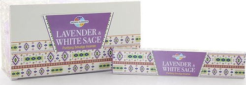 Hem Sacred Elements Lavender White Sage Masala Aromalı Çubuk Tütsü 15 Gr