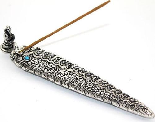 Metal Kayık Ganeşa Tütsülük  Ksk2199