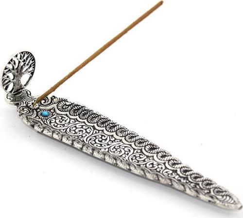 Metal Kayık Hayat Ağacı Tasarımı Tütsülük Ksk2206