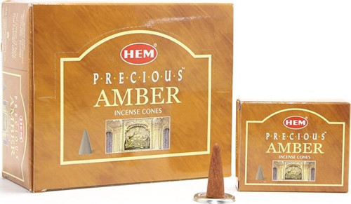 Precious Amber Aromalı Konik Tütsü