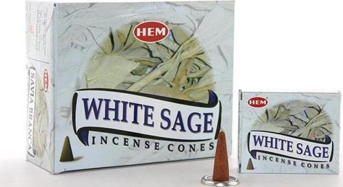 White Sage Aromalı Konik Tütsü