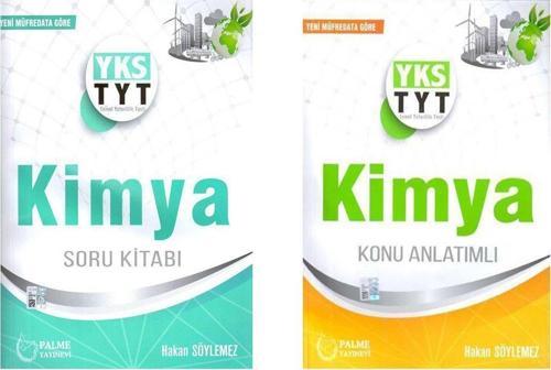TYT Kimya Konu Anlatımı ve Soru Bankası Seti 2 Kitap Palme Yayınları