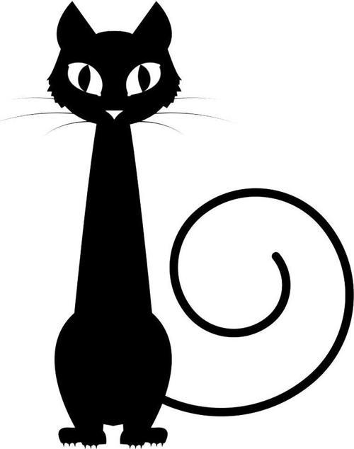 KEDİ FOLYO STİCKER 100cm Uzunluk