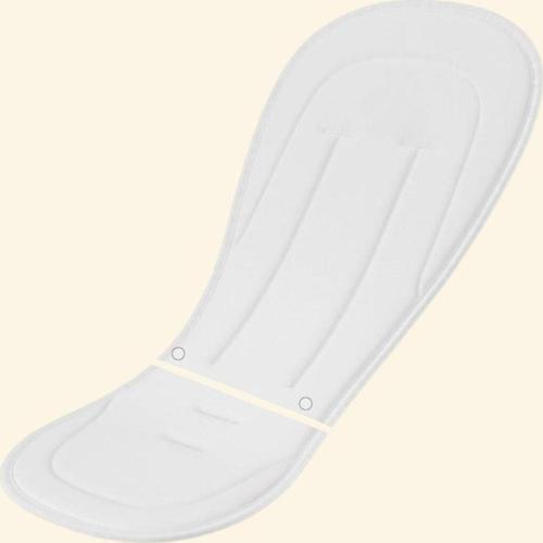 Bebek Arabası Minderi, Beyaz Renkli Seat Liner (Cybex Ile Tam Uyumlu)