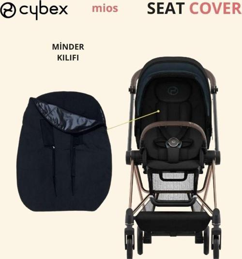 Mios Bebek Arabası Minder Kılıfı, Seat Cover (Minder Kılıfı)