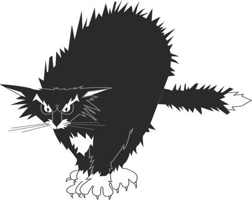 KEDİ FOLYO STİCKER 60cm Uzunluk
