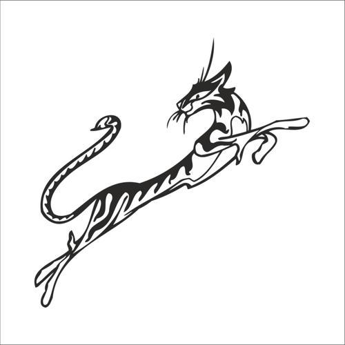 KEDİ FOLYO STİCKER 70cm Uzunluk
