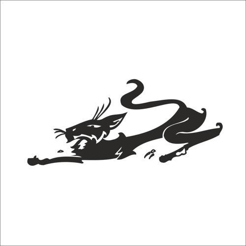 KEDİ FOLYO STİCKER 80cm Uzunluk