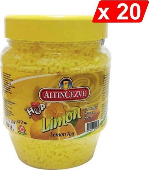 Granül Limon Aromalı İçecek Tozu 300 Gr - 20Lİ PAKET