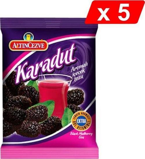 Karadut Aromalı İçecek Tozu 250 Gr - 5Lİ PAKET