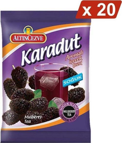 Karadut Toz İçecek Soğuk - 450 gr - 20Lİ PAKET